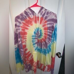 Old Navy Multicolor Tie-Dye Hoodie